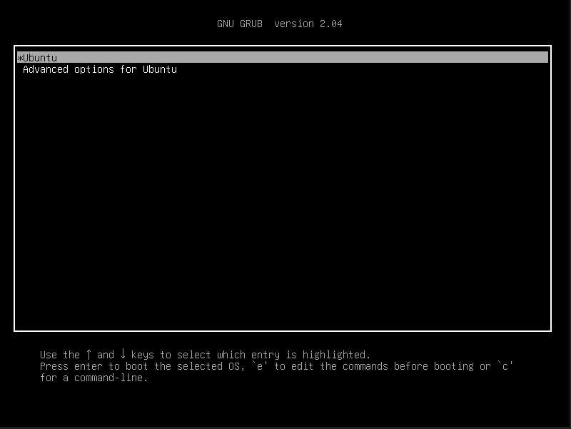 Сброс пароля Linux
