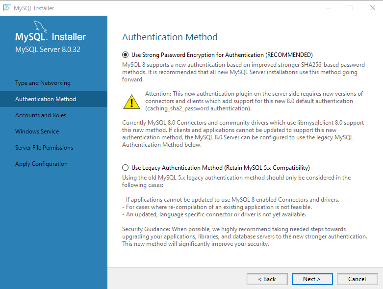 Как создать базу данных в Windows