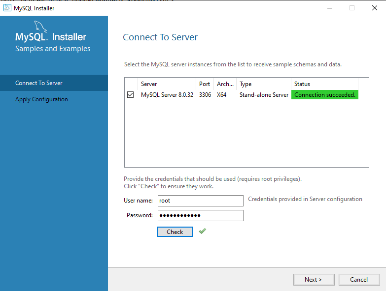 Как создать базу данных в Windows