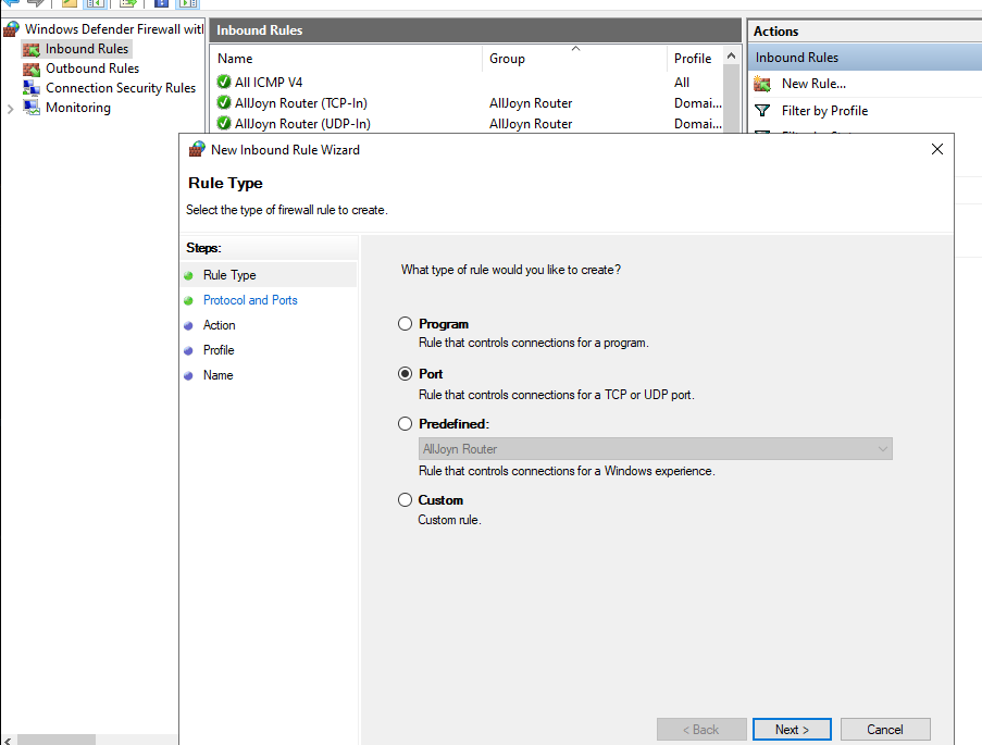Как сменить порт RDP в Windows Server