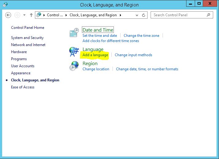 Как русифицировать Windows Server