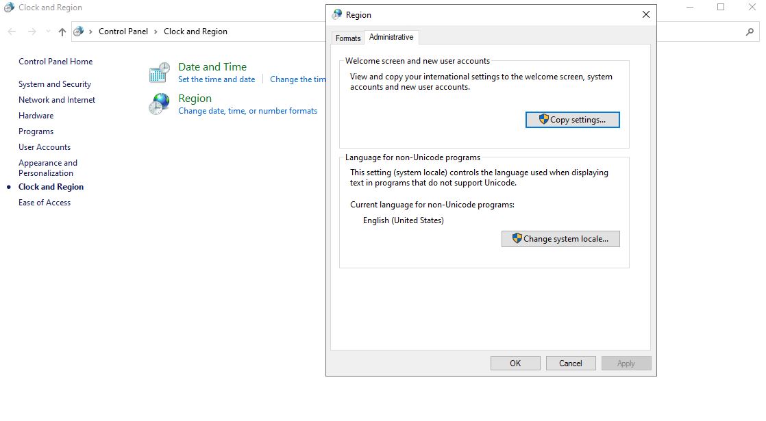 Как русифицировать Windows Server